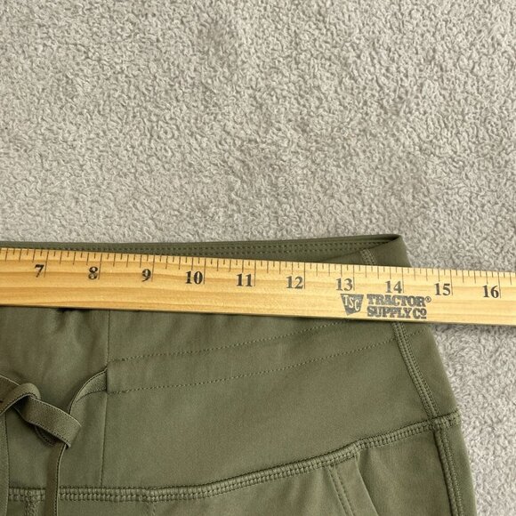 NEW Mondetta Women's M Olive Green Cropped Pants M0405 - Picture 6 of 12